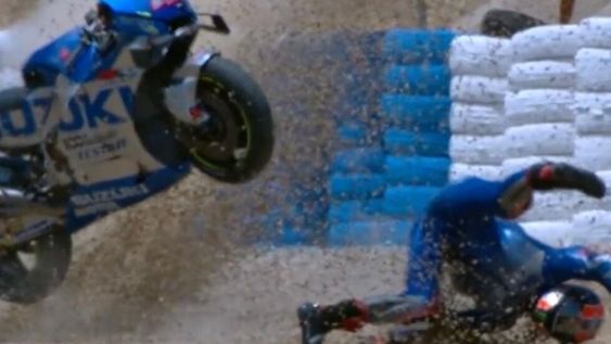 Caída y fractura para Rins en Jerez