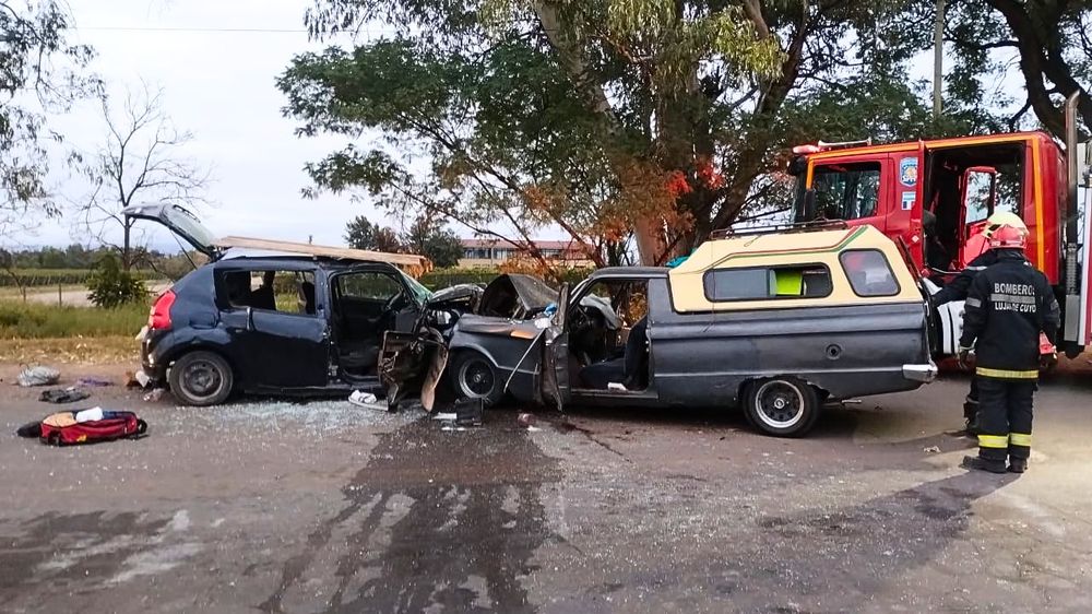 Grave siniestro vial en Lujan de Cuyo.