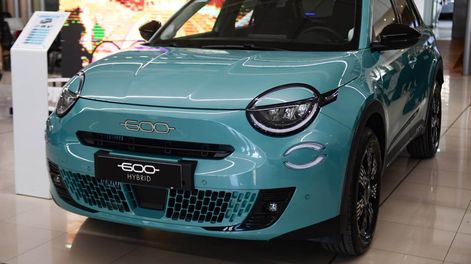 Elegante. Así es el nuevo modelo de Fiat 600 Hybrid que recorrerá las calles de Mendoza.