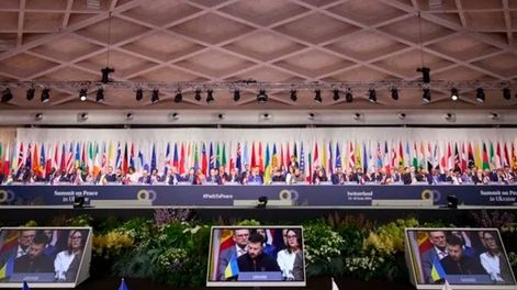 Los Andes | Los países que no firmaron la declaración de la Cumbre por la Paz de Ucrania. Foto: Crónica