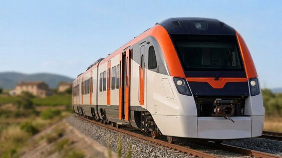 Las unidades del tren de cercanías llegarán dentro de un año. Imagen: creación de la IA Gemini