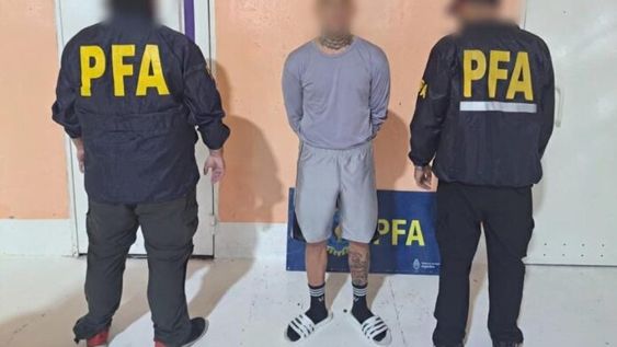 El preso de Almafuerte que habría estafado a un residente de Chubut.&nbsp; Gentileza Policía Federal.&nbsp;
