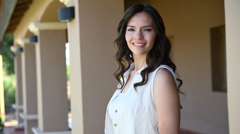 Los Andes | Lucía Valentina Rosalez, la reina de San Martín. (Gentileza Marcelo Roux)