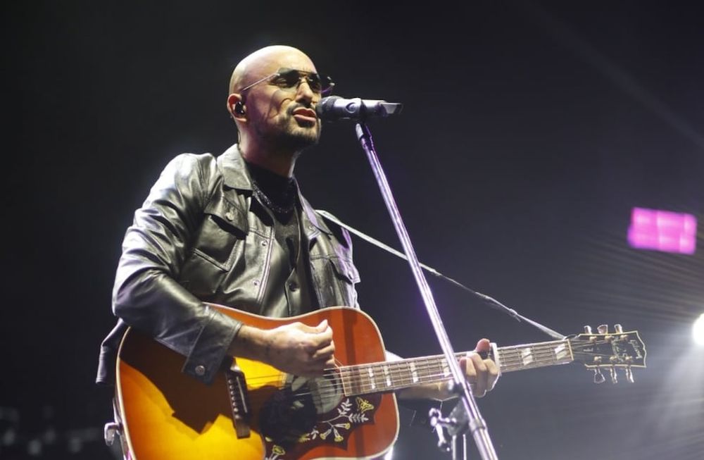 Abel Pintos en el Festival de Peñas de Villa María (LaVoz).