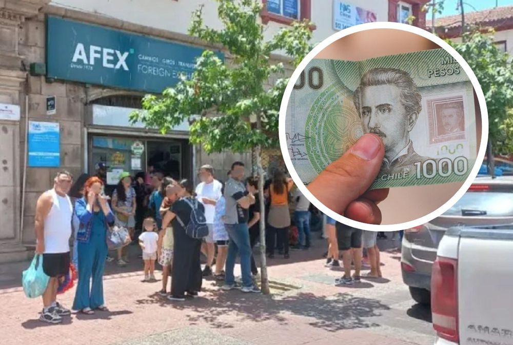 No hay pesos chilenos en Chile: colapso y topes en las casas de cambio complican a los argentinos
