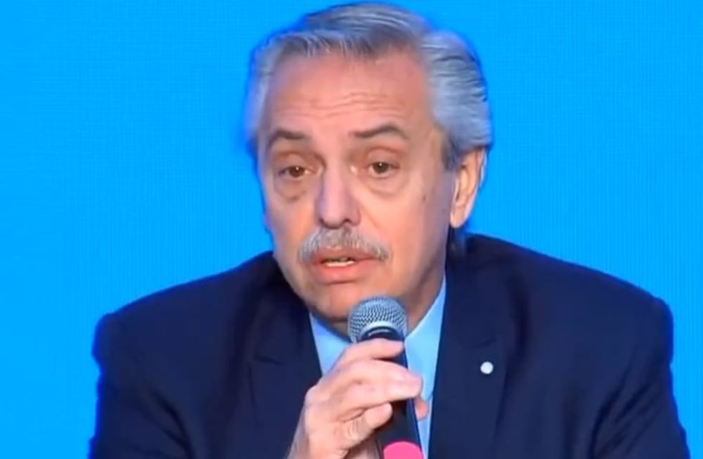 Alberto Fernández participó en la entrega de 279 viviendas en la provincia de Neuquén - Captura de video