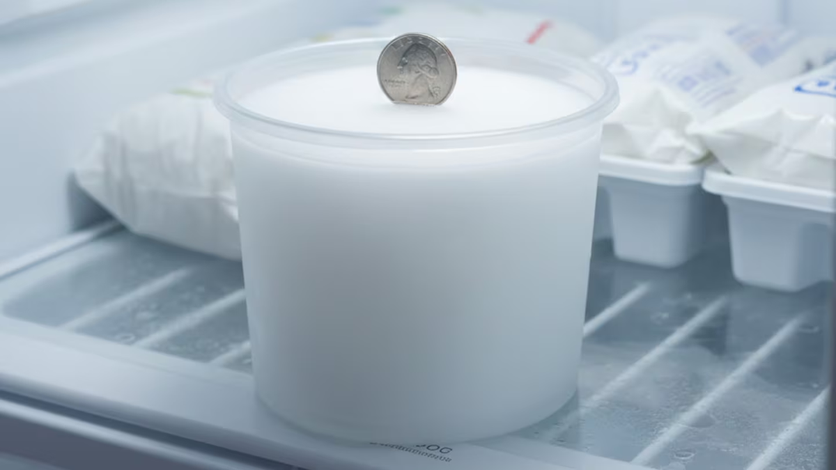 Deberías hacerlo: por qué cada vez más personas dejan una moneda dentro del freezer