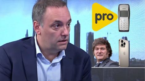 Manuel Adorni dijo que el PRO es un Nokia 1100 y que LLA es un iPhone 16: lo llenaron de burlas