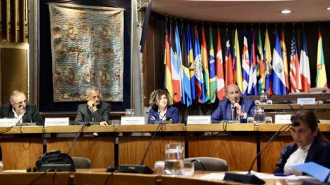 El ministro de Producción, Rodolfo Vargas Arizu, representóa Mendoza en unas jornadas organizadas por el CFI y la Cepal.