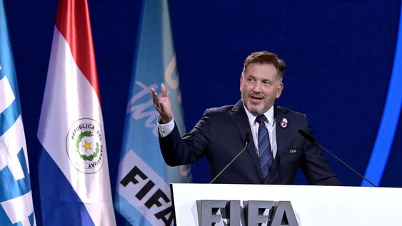 Un viejo conocido: Alejandro Domínguez fue reelecto y seguirá al frente de la Conmebol hasta 2031.