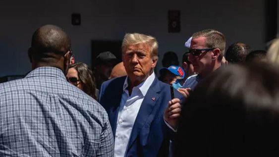 El expresidente de EE.UU., Donald Trump.