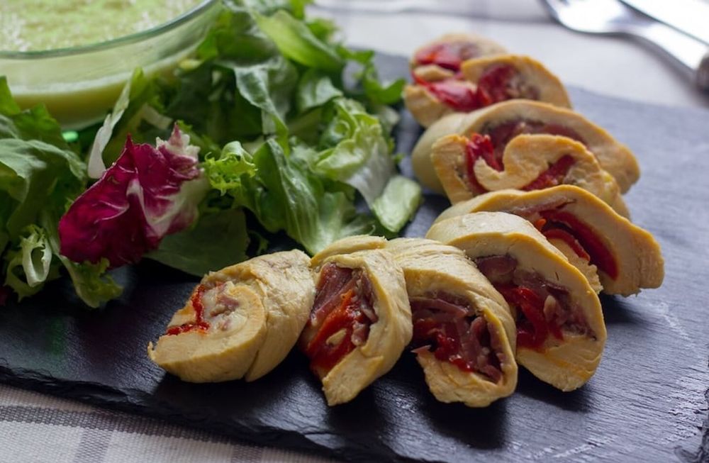 Receta para microondas: Pechuga de pollo rellena