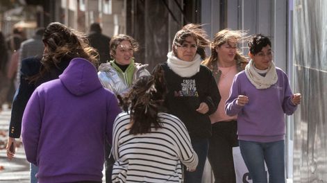 Siguen las alertas por Zonda en Mendoza. - Foto: Ignacio Blanco / Los Andes