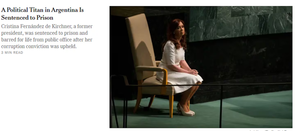 El artículo de The New York Times.
