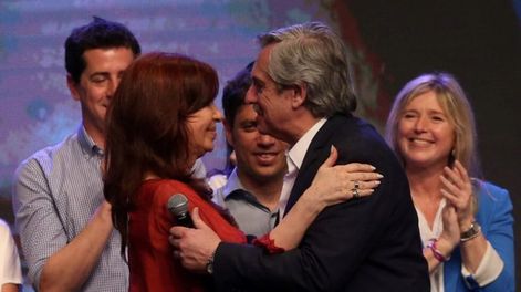 Alberto Fernández y Cristina Fernández de Kirchner.