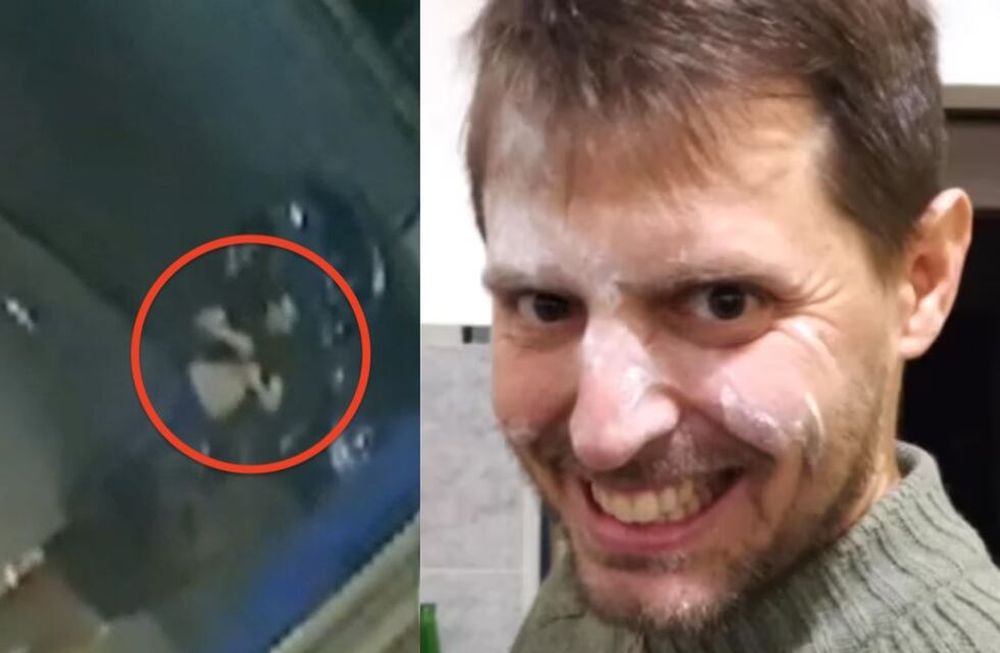 El ingeniero de 42 años llegó a una heladería ubicada en la Avenida Libertador y pidió ayuda tras desplomarse en el suelo. Foto: Captura video / Facebook