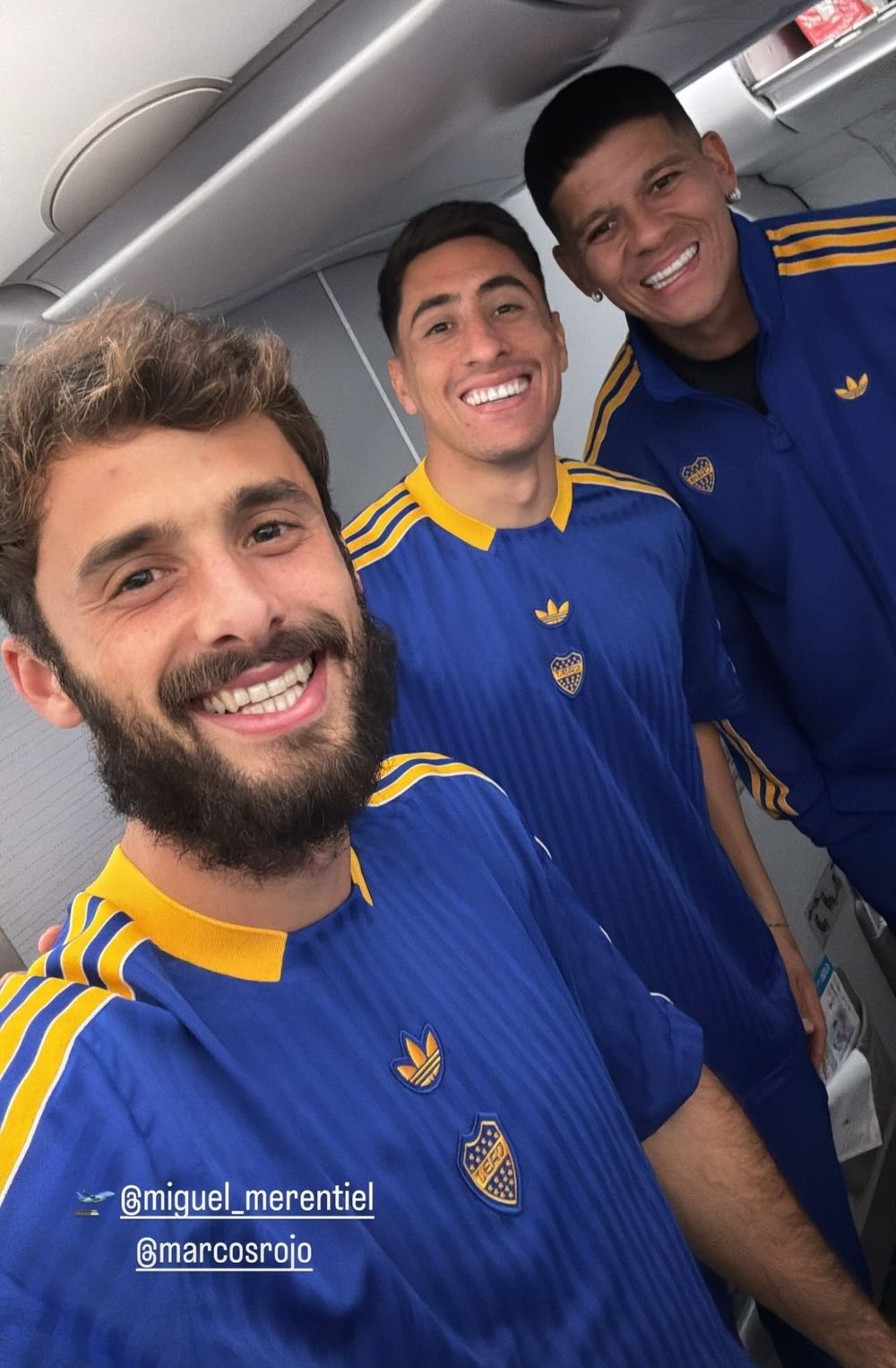 La nueva ropa de entrenamiento de Boca
