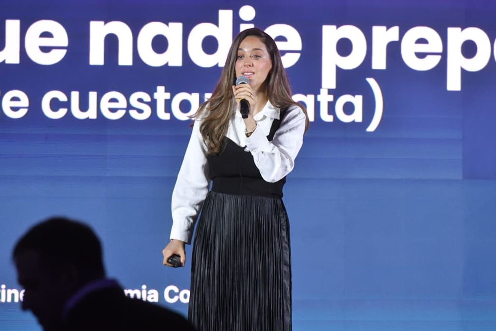 Mai Pistiner, en el Bootcamp Empresarial Mendoza 2026. Foto: Walter Caballero