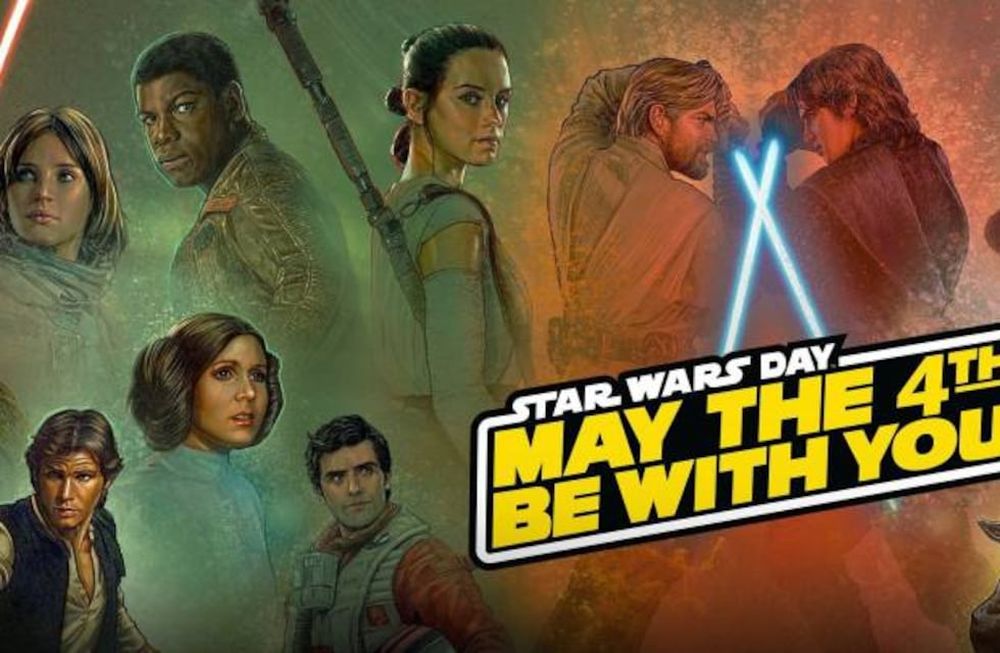 Cada 4 de mayo, los fanáticos de todo el mundo se saludan con la frase: May de 4th be with you.