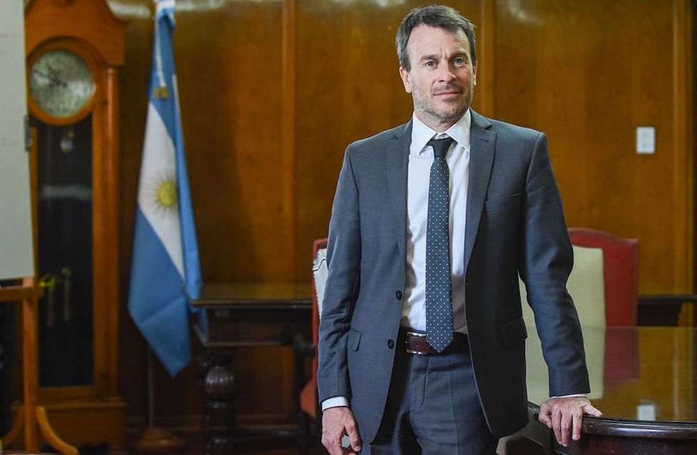 El ministro de Hacienda, Lisandro Nieri, es el encargado de sacar las cuentas para la elaboración de la demanda contra la Nación. Mariana Villa / Los Andes