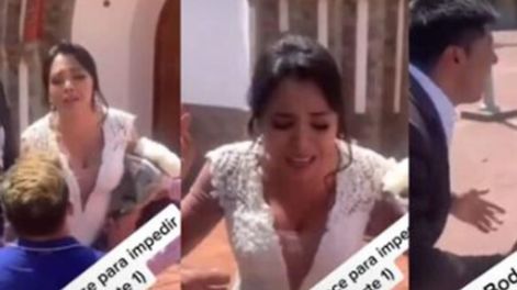 La novia asegura que no se va a casar. Foto: Web