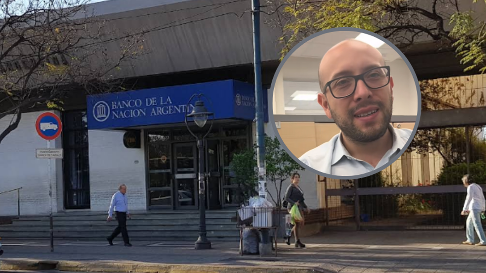 Fue a un banco en Godoy Cruz y la atención fue tan buena que quiere viralizar la cara del empleado