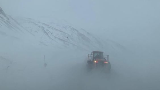 Continúan las nevadas intensas en Alta Montaña - Foto Gendarmería Nacional
