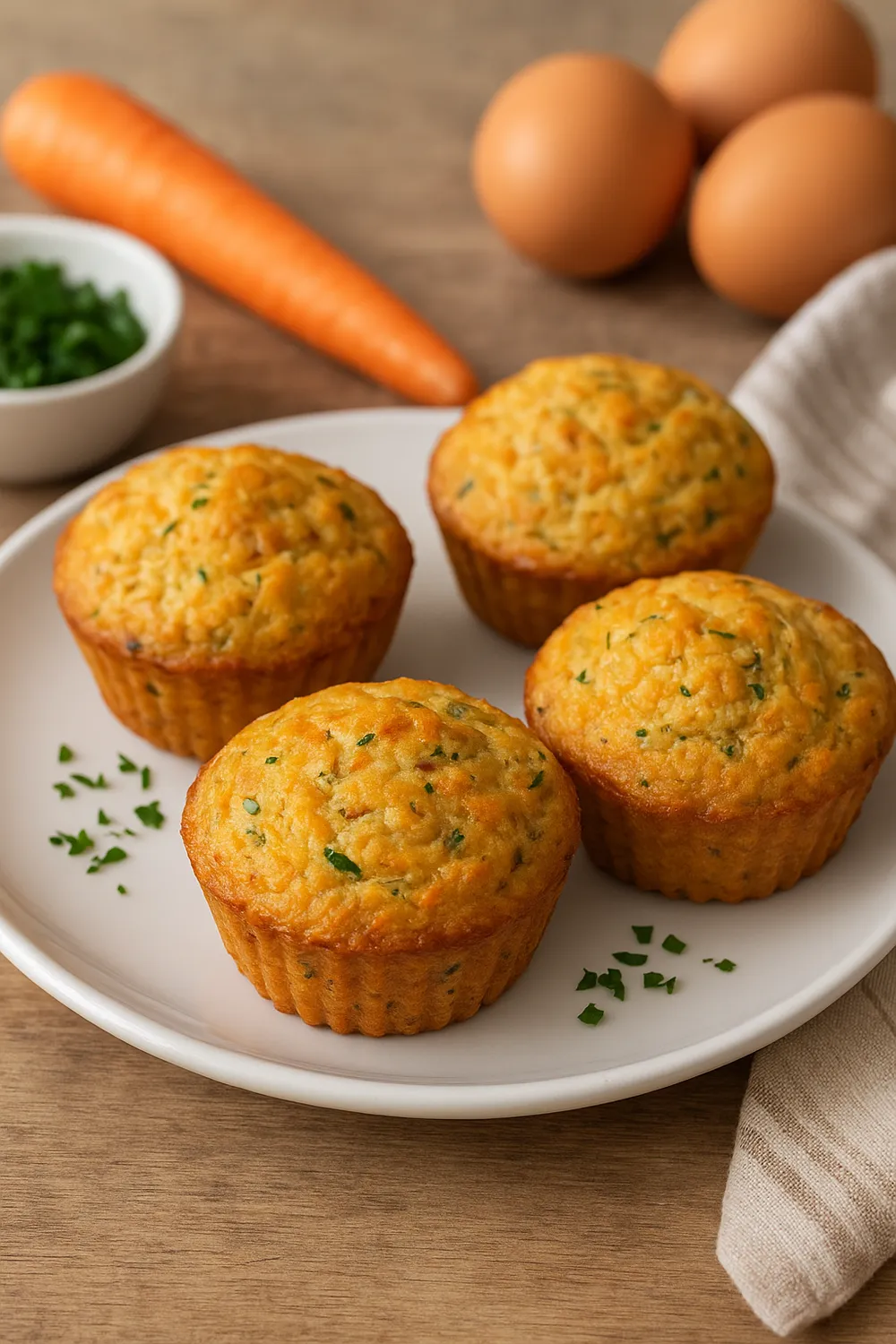 La receta de estos muffins convierten cualquier alimentación en saludable.