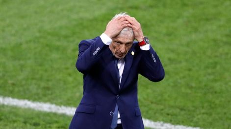 Pura angustia: así vivió Pékerman la definición por penales