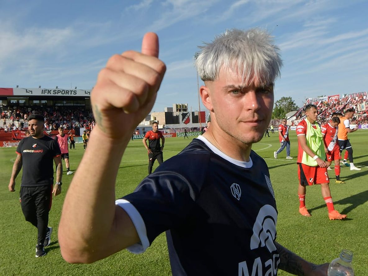 Matías Reali, la gran figura de Independiente Rivadavia. / Gentileza.