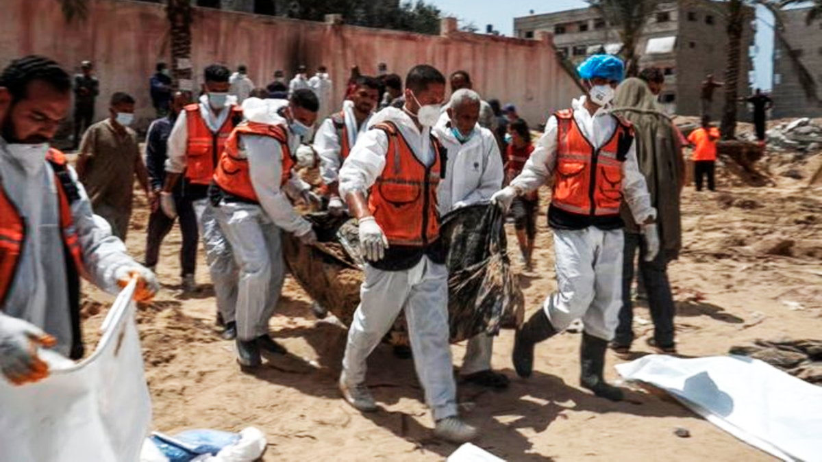 Hamás entregó a la Cruz Roja cuatro cadáveres más de rehenes en Gaza