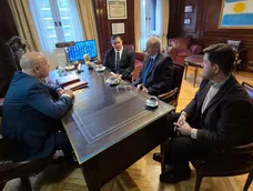 San Martín: Sin plata y con la caja al límite, Rufeil salió a buscar fondos. (Gentileza Prensa Municipalidad de San Martín)
