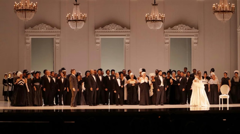 La producción, firmada por Emilio Sagi, estrenó el año pasado en el teatro Colón. Foto: Daniel Arias / Diario de Cuyo.
