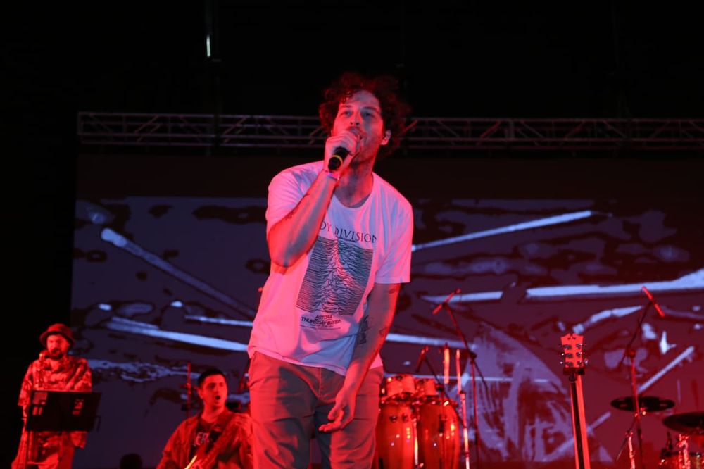 El gran cierre del festival estuvo a cargo de la banda mendocina Pasado Verde.