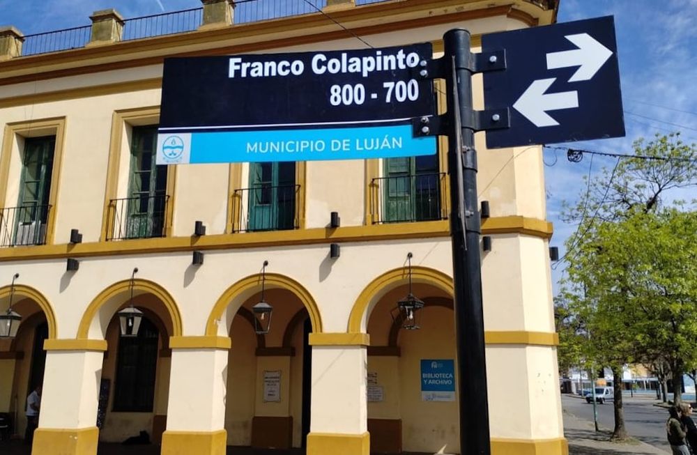 Franco Colapinto ya tiene una calle con su nombre.