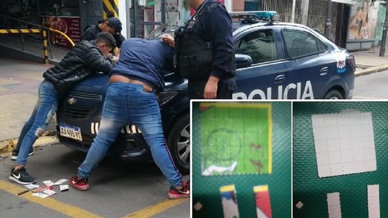 Cayeron dos jóvenes con más de 30 dosis de LSD en Guaymallén