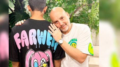 Director teatral, actor y ahora también padre del correntino que buscaba una familia. Foto Captura: Instagram / @josemariamuscari