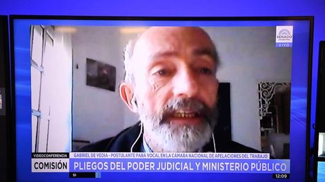 Los Andes | De Vedia respondió preguntas de la oposición en la Comisión de Acuerdos (Comunicación Senado)
