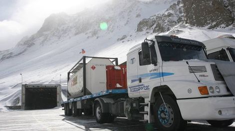 Camioneros habían reclamado por las malas condiciones sanitarias, mostrando baños en mal estado y surtidores de agua rotos. / Foto: Archivo Los Andes