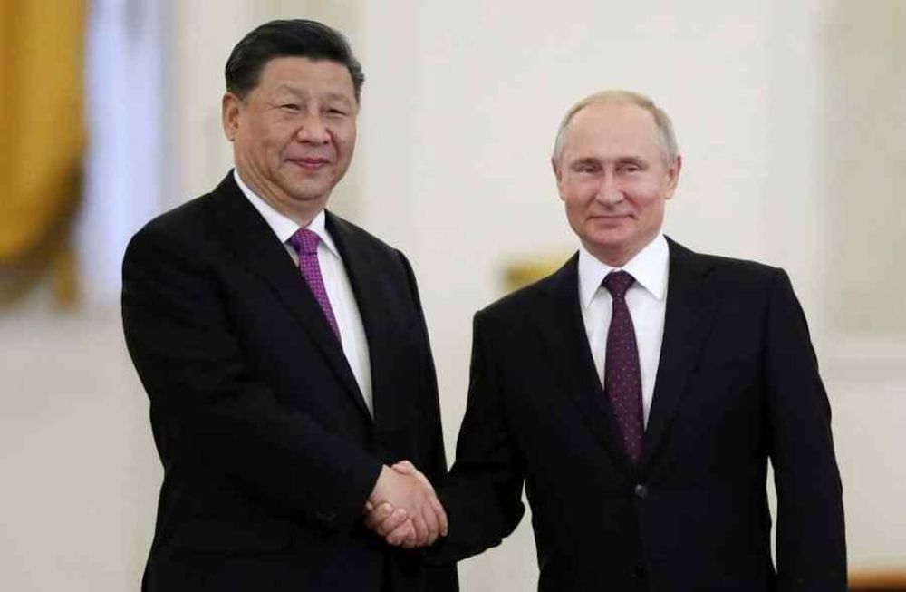 Xi Jinping y Vladimir Putin. (AP)
