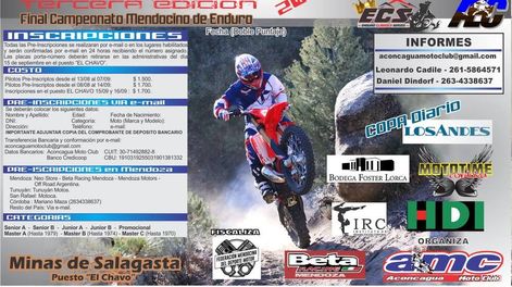 Se viene la Copa Diario Los Andes de Enduro