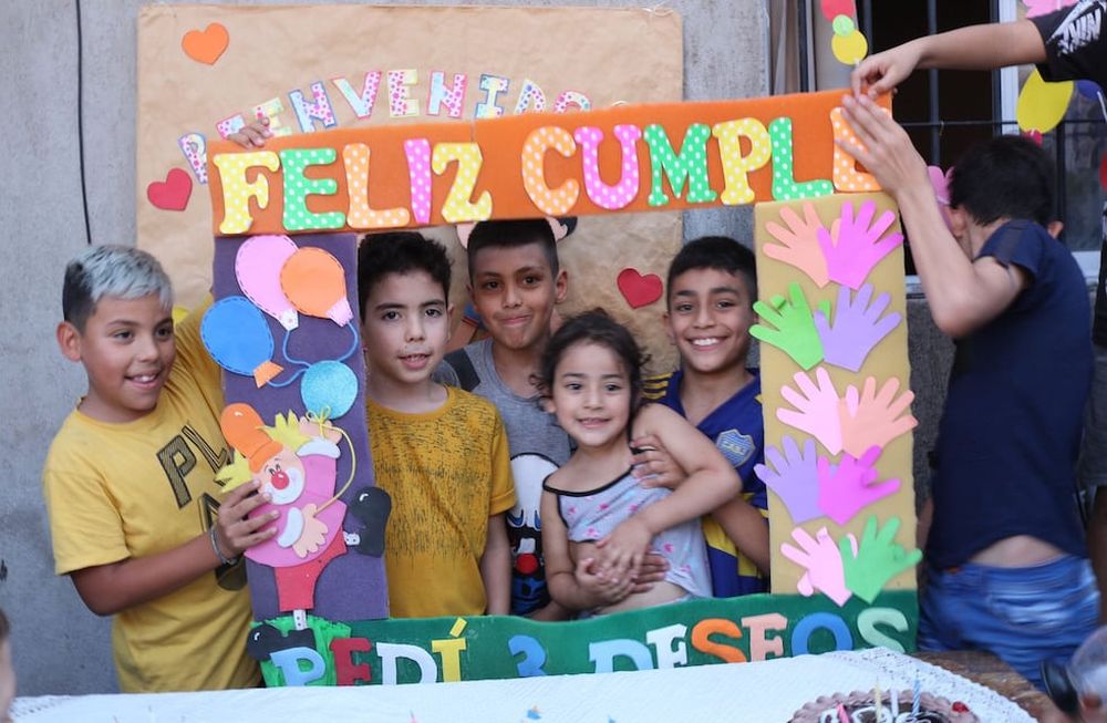 El proyecto Pedí tres deseos permitió celebrar 70 cumpleaños. | Gentileza y autorización de publicación de imagen: Merendero Construyendo Pasitos