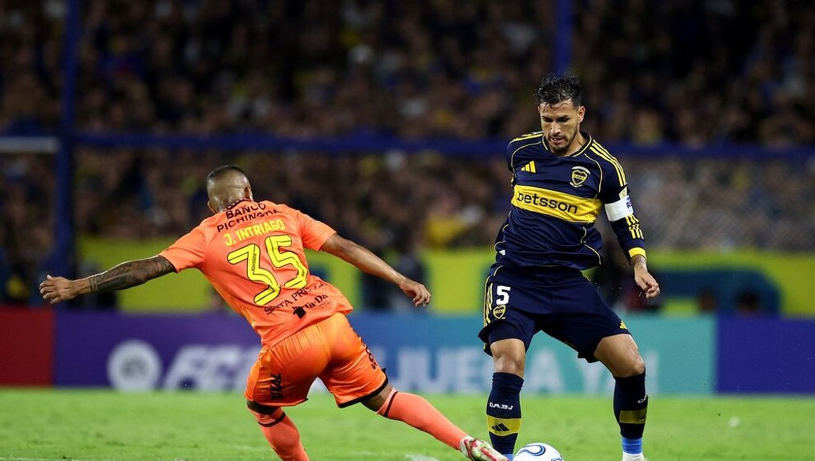Leandro Paredes figura y capitán de Boca Juniors.&nbsp;