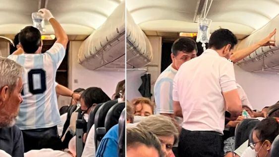 Al momento de aterrizar, el pasajero “estaba totalmente lúcido y compensado”, de acuerdo con la confesión del médico. Foto: Diario Primera Edición.