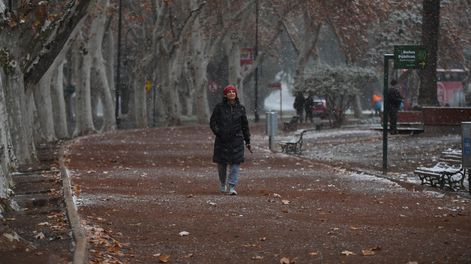 ¿Nieva en el llano este fin de semana en Mendoza? El pronóstico completo. Foto: Ramiro Gómez / Los Andes.&nbsp;