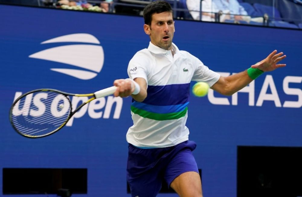 Novak Djokovic venció a Nishikori, se metió en octavos del US Open y se mantiene invicto en partidos de Grand Slam en esta temporada. (Foto: AP)