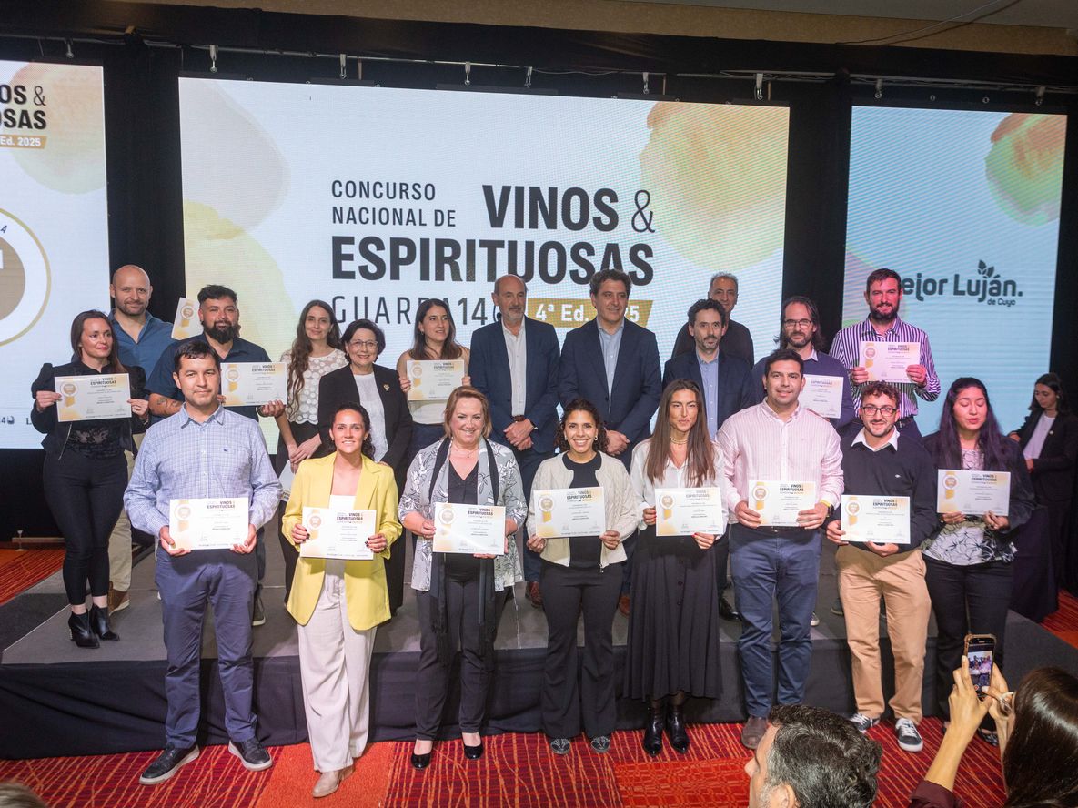 El Concurso Guarda14 consagró a los grandes ganadores del vino y las espirituosas argentinas