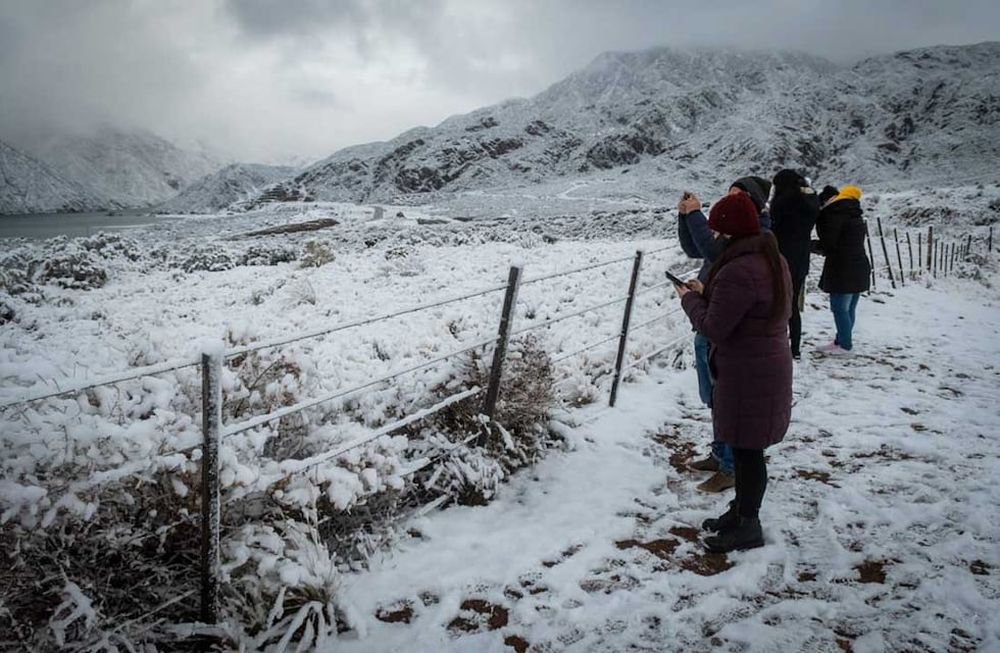 Malargüe, Uspallata y San Carlos están entre las 10 ciudades más frías del país, de acuerdo al ranking del Servicio Meteorológico. Foto: Ignacio Blanco / Los Andes