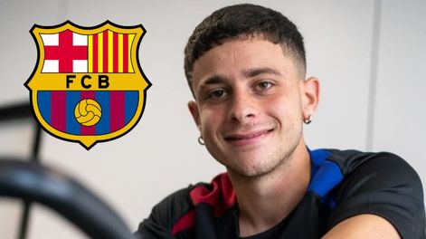 Lucas Pocho Román, jugador argentino del Barcelona