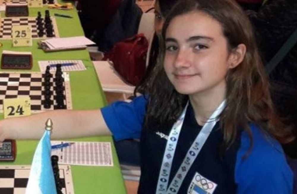 Candela Francisco, 15 años, ajedrecista que ya es campeona en varios campeonatos internacionales y quiere ser campeona mundial y llegar a Maestra.
